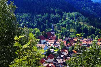 Blick Über Lautenthal